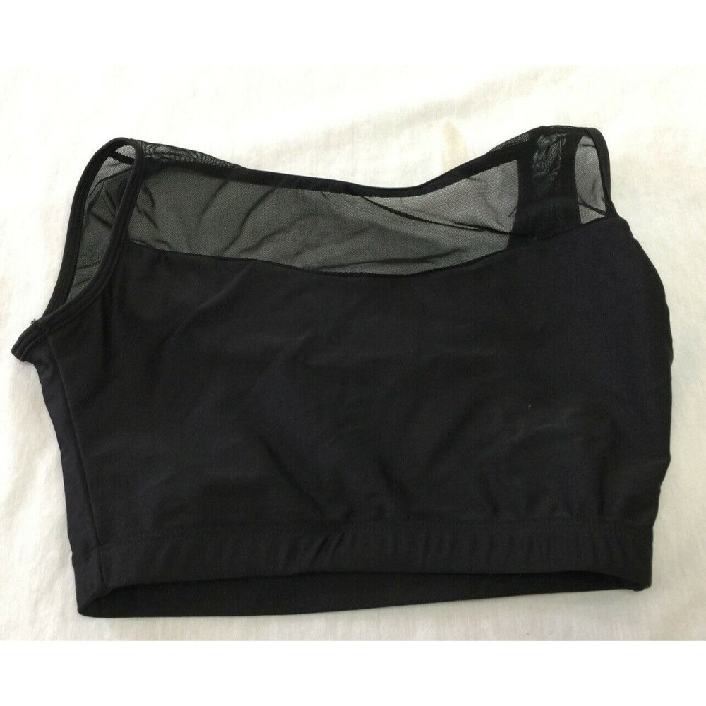 DOUBLE PLATINUM WOMENS BRA TOP SIZE M